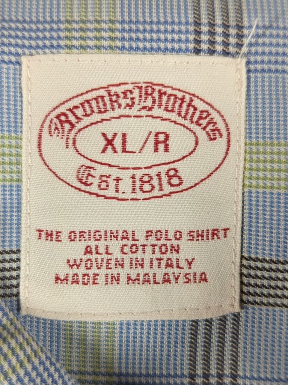 Brooks Brothers Shirt Men's XL Plaid Long Sleeve Casual Button Down - Picture 3 of 7